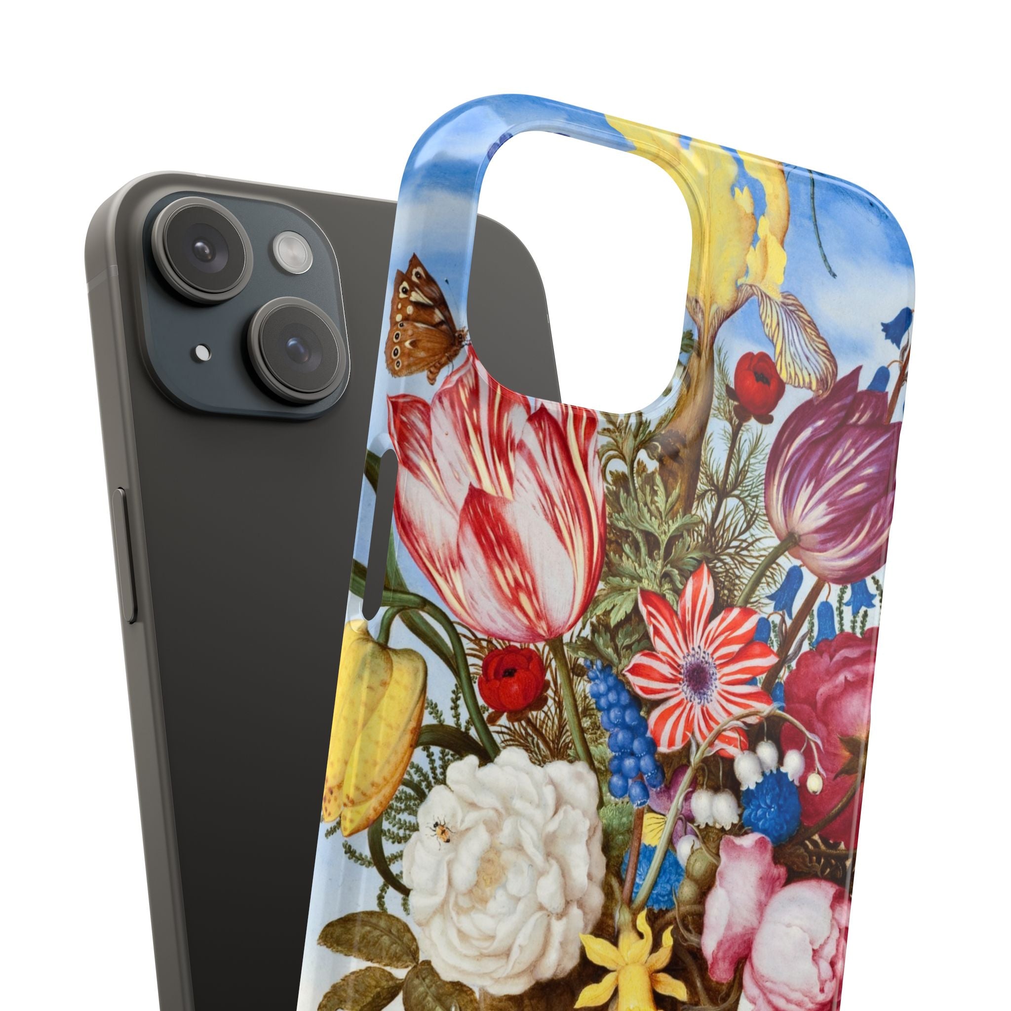 Bouquet of Flowers by Ambrosius Bosschaert - Snap Case