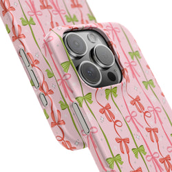 Image of Christmas Ribbon - Snap Case