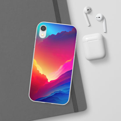 Rainbow Clouds - Flexi Case
