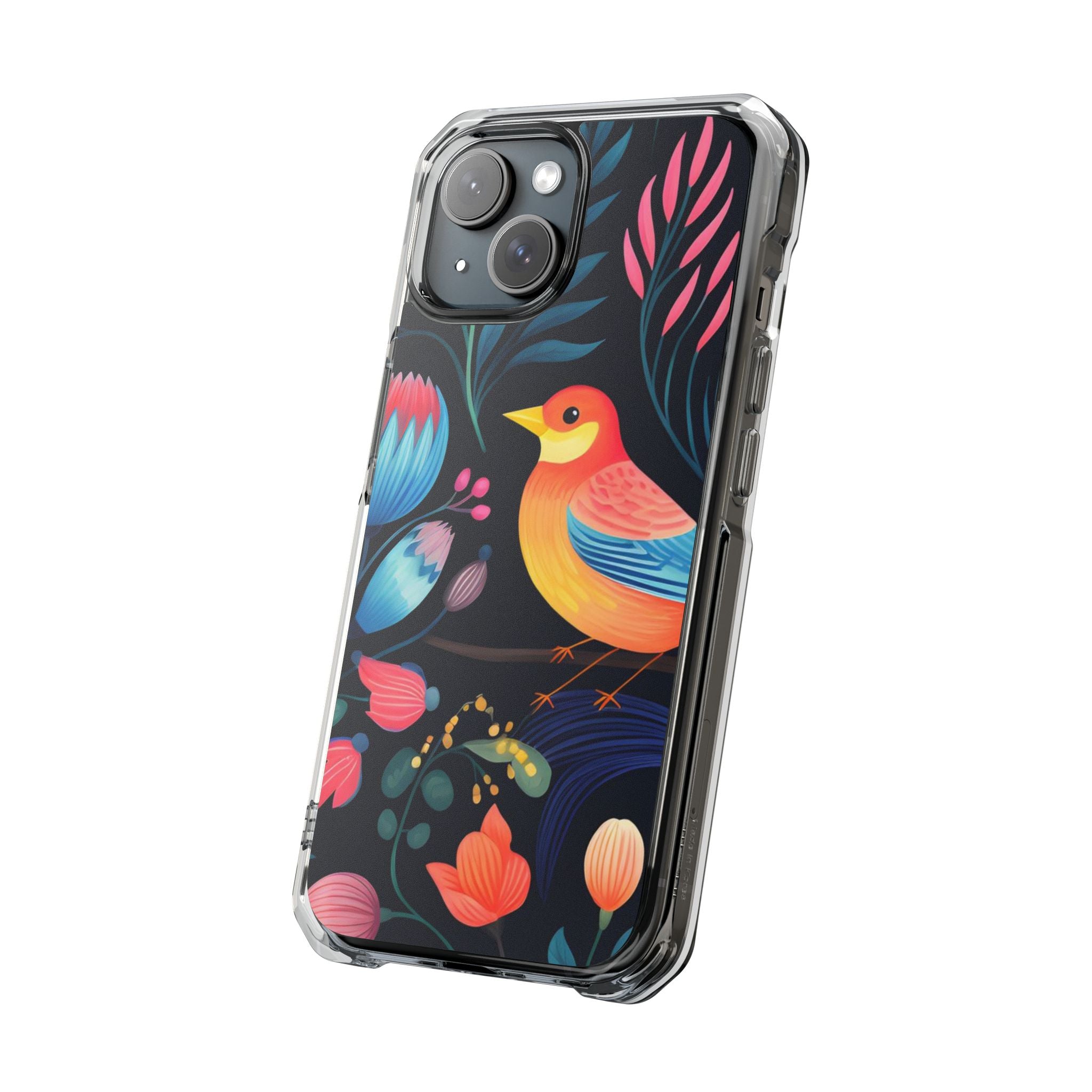 Bright Birds - Magnetic Clear Impact Case