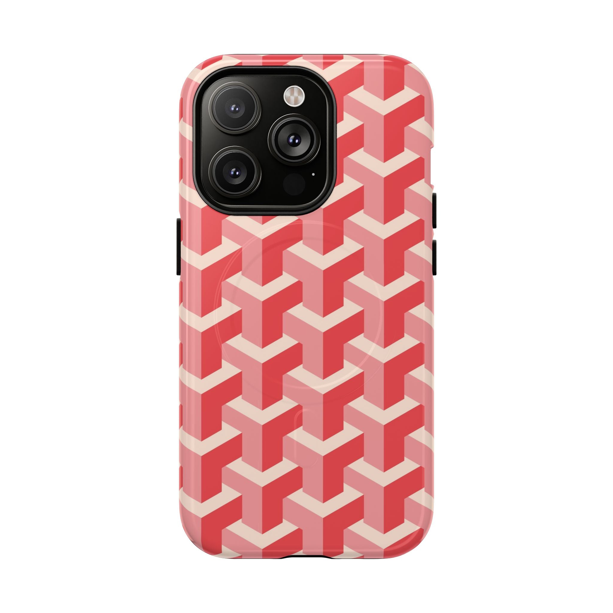 Pink Geo - Tough Magnetic Case