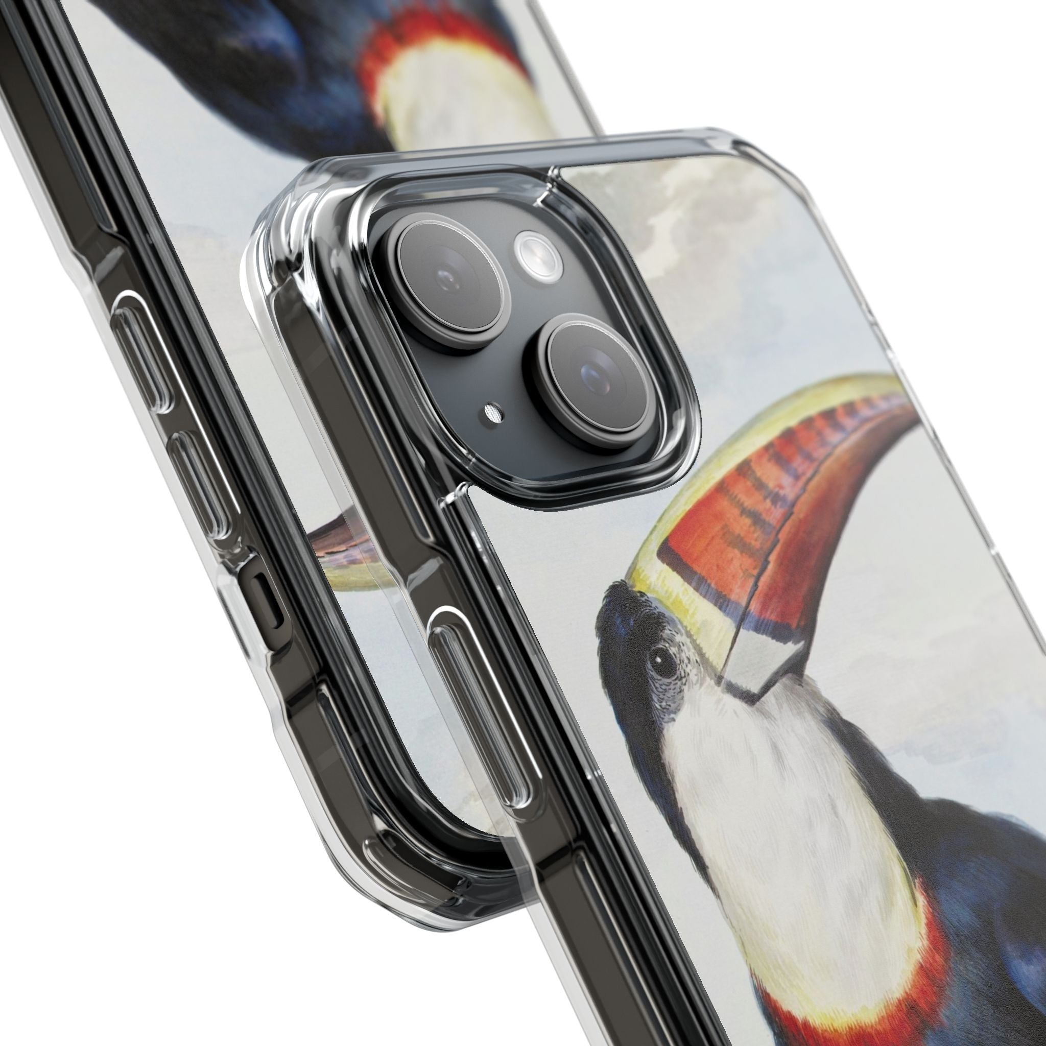 Red-billed Toucan (1748) - Magnetic Clear Impact Case