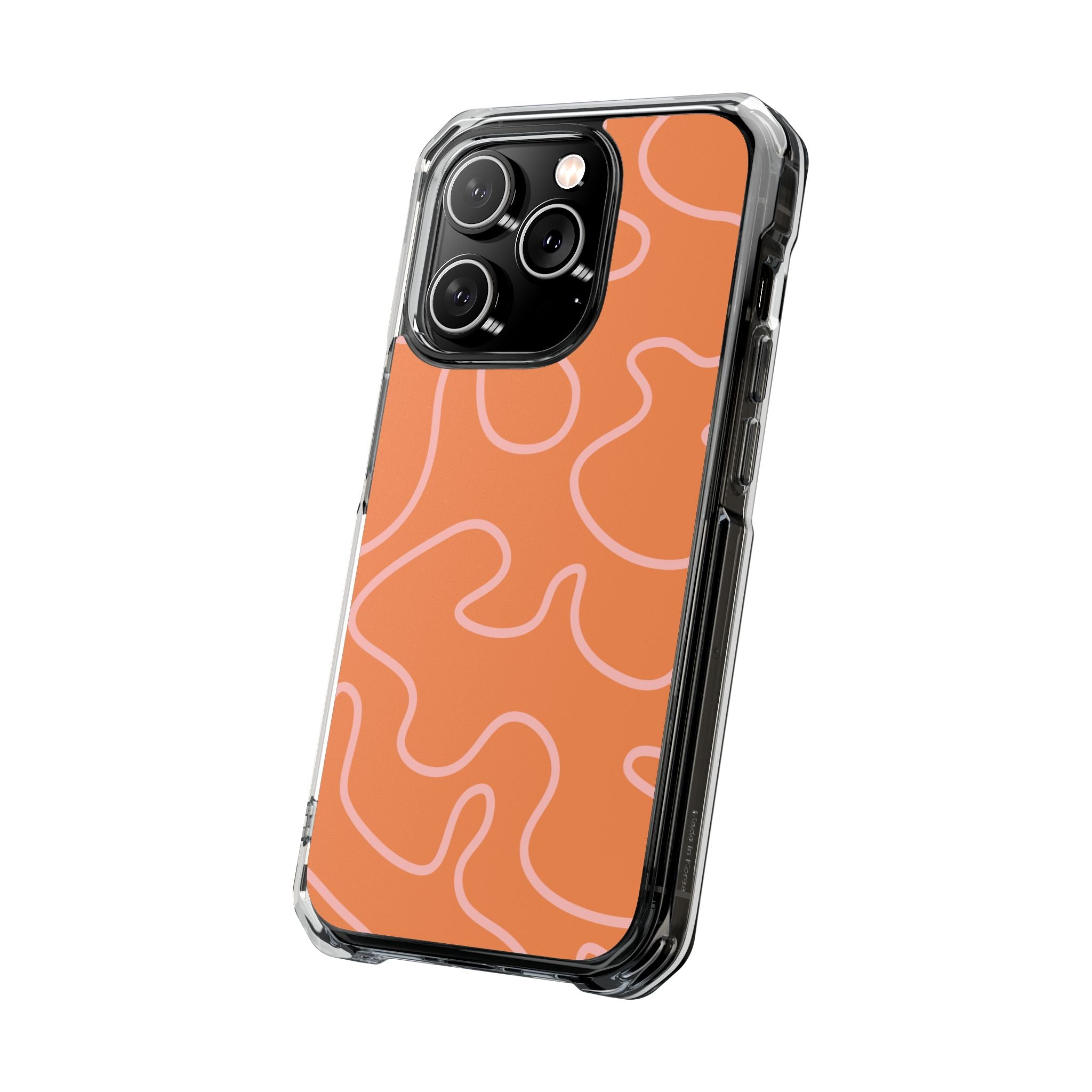 Retro Waves - Magnetic Clear Impact Case