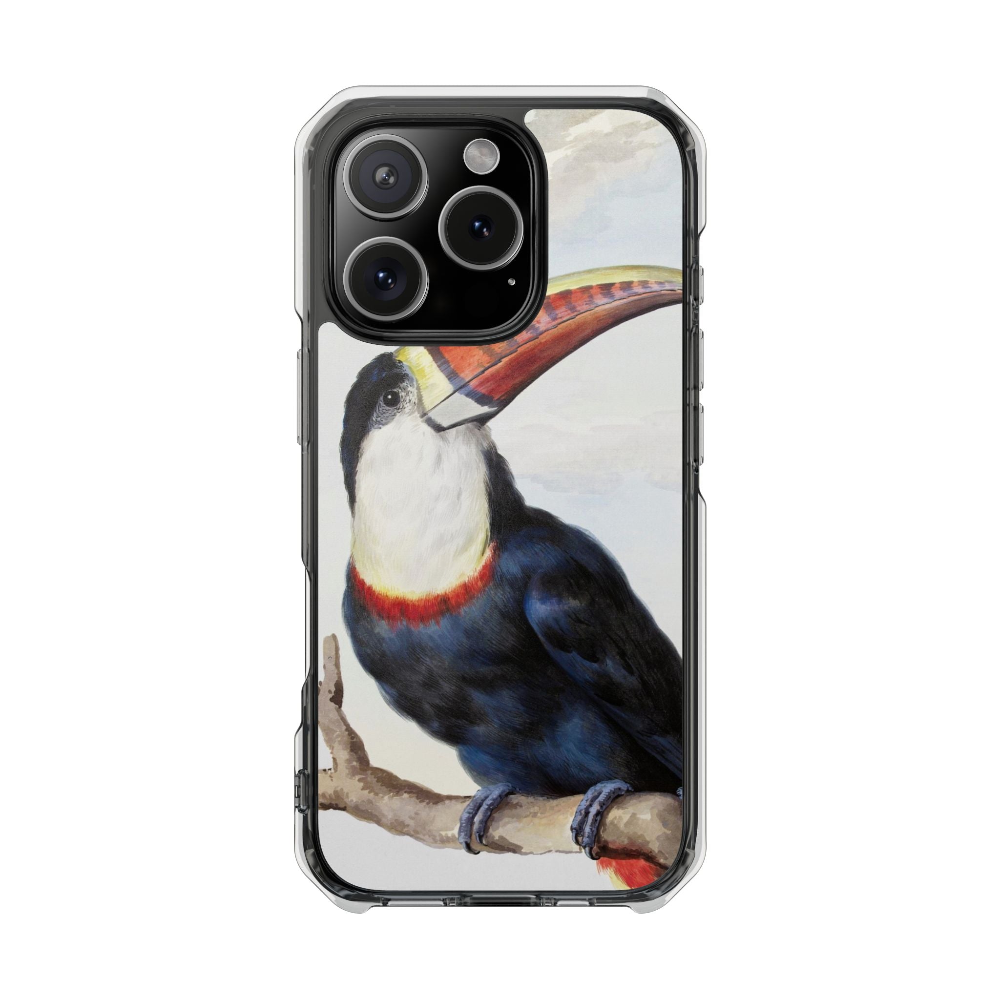 Red-billed Toucan (1748) - Magnetic Clear Impact Case