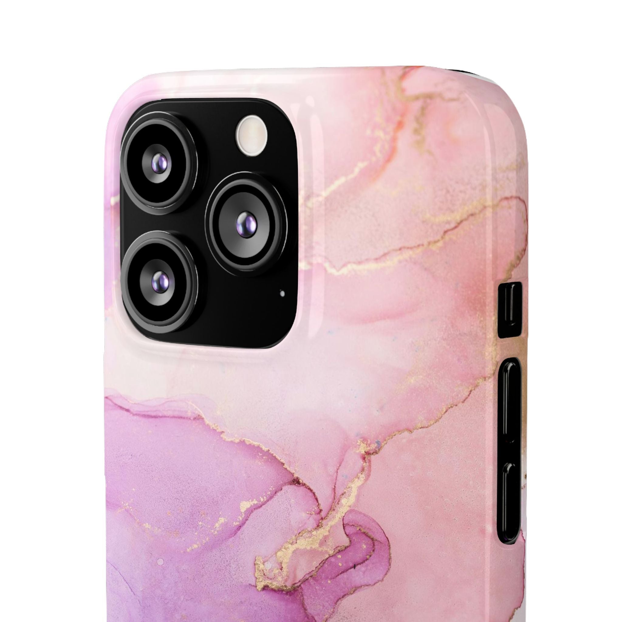 Pink Marble - Snap Case