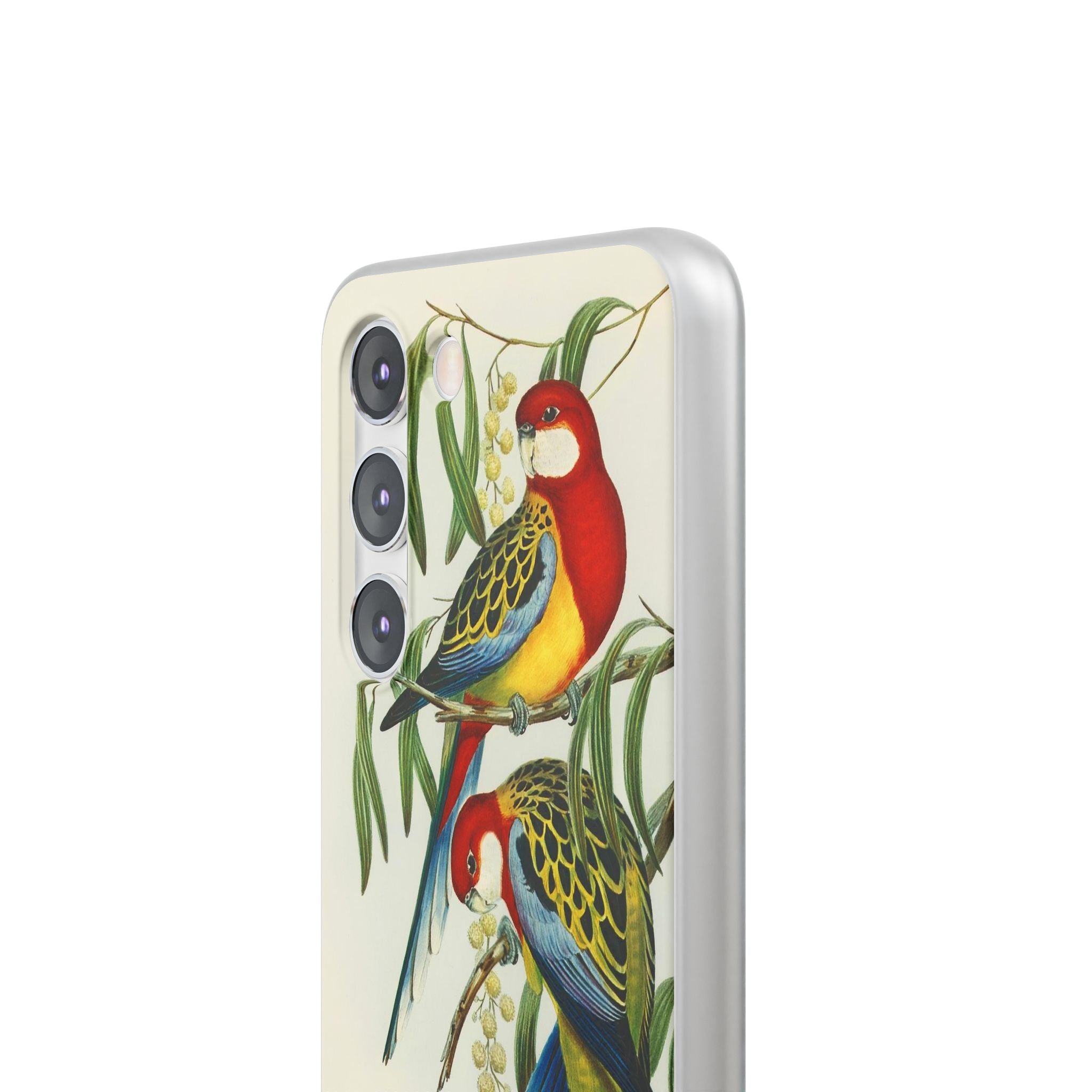 Rosehill Parakeet by Elizabeth Gould - Flexi Case