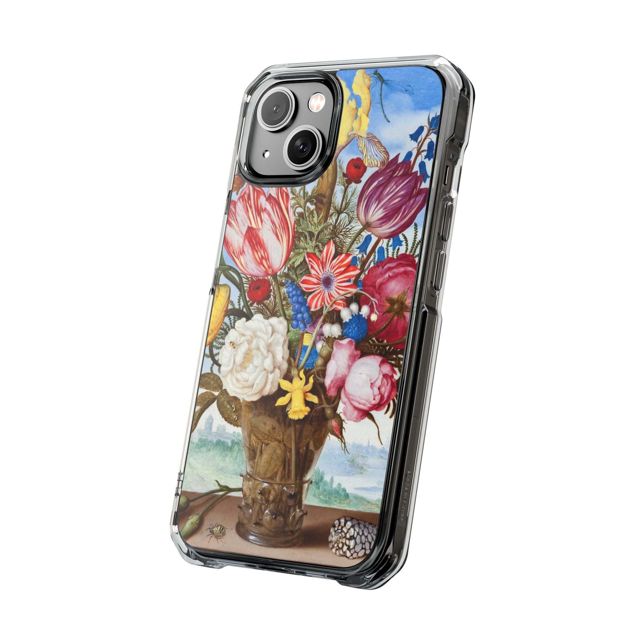 Bouquet of Flowers by Ambrosius Bosschaert - Magnetic Clear Impact Case