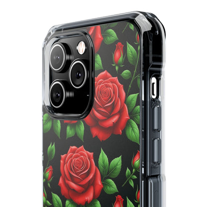 Roses are Red - Magnetic Clear Impact Case