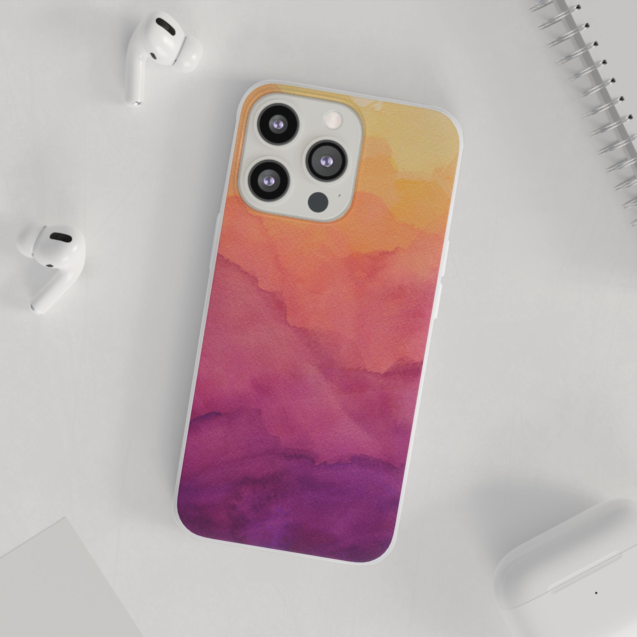 Watercolour Sunrise - Flexi Case