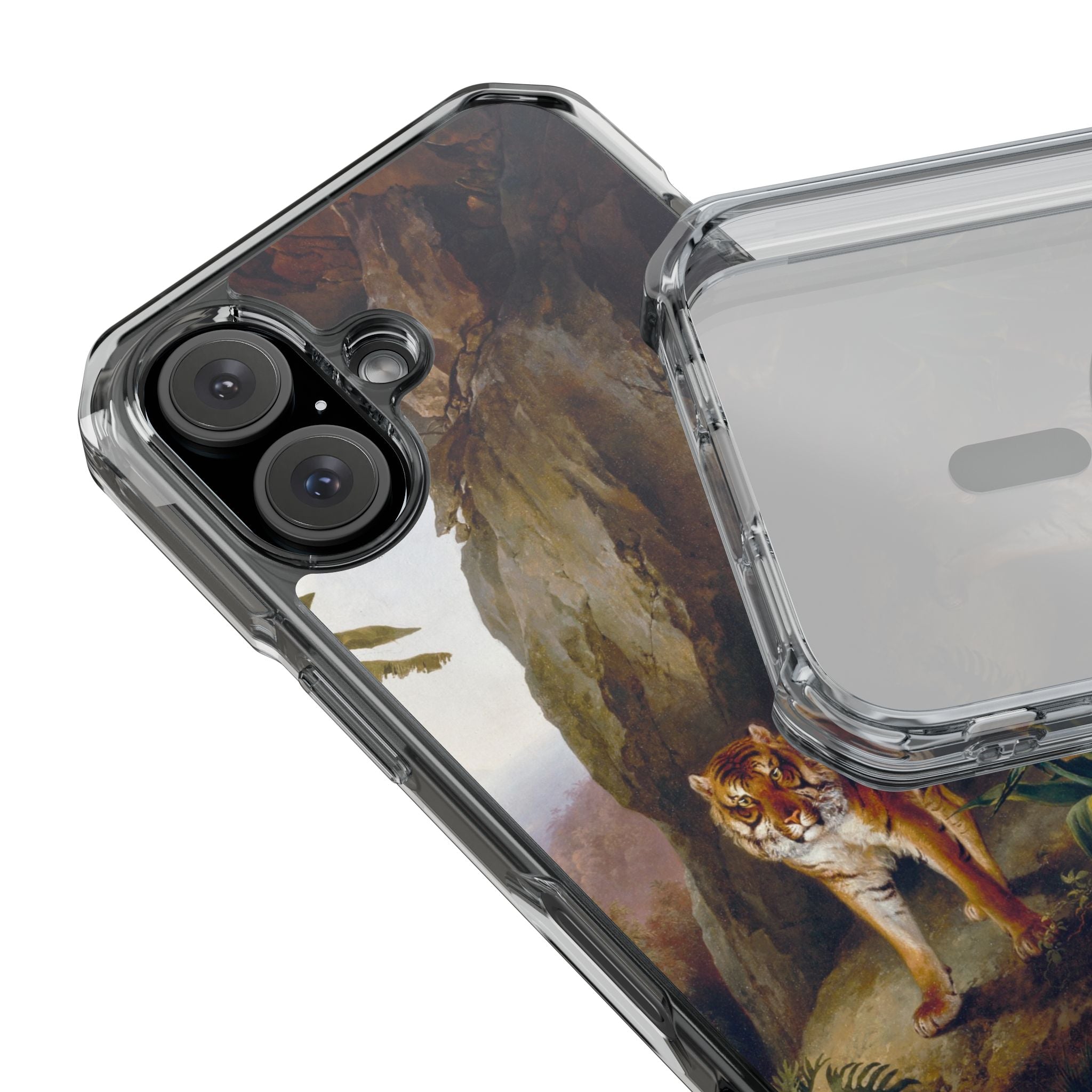 Tiger in a Cave (ca. 1814) - Magnetic Clear Impact Case