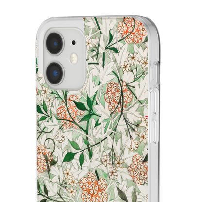 William Morris's (1834-1896) famous Jasmine pattern artwork - Flexi Case