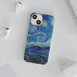 Image of Vincent Van Gogh's The Starry Night - Flexi Case