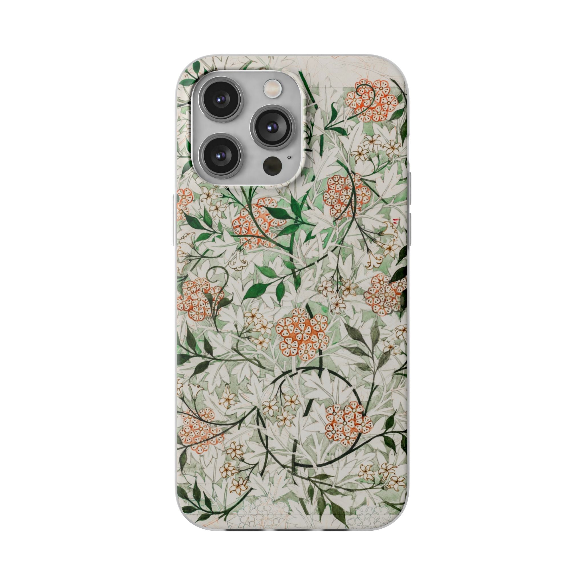 William Morris's (1834-1896) famous Jasmine pattern artwork - Flexi Case