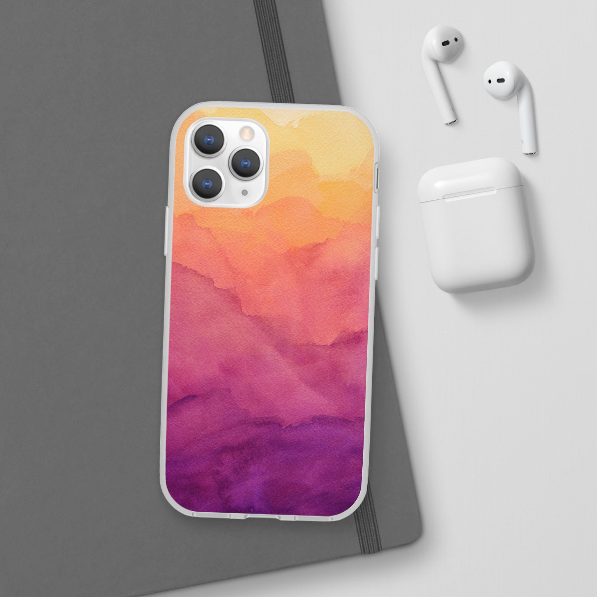 Watercolour Sunrise - Flexi Case