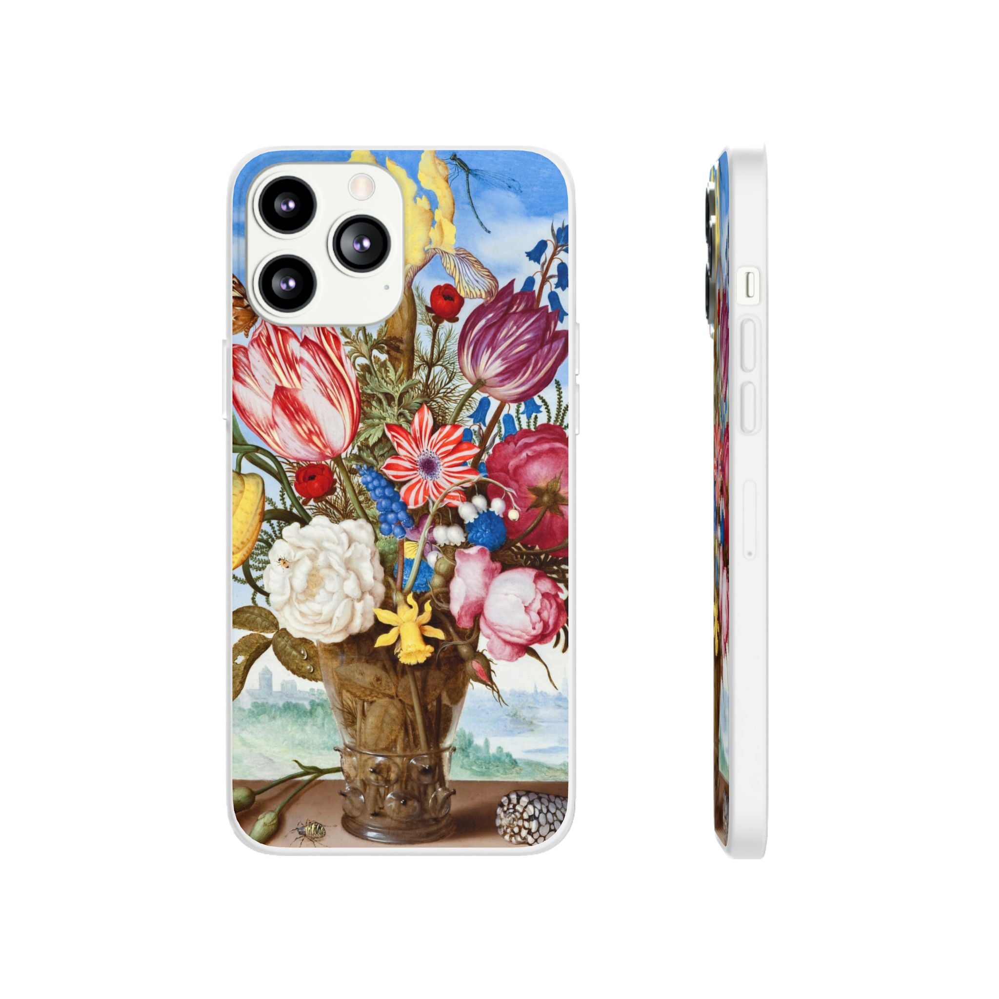 Bouquet of Flowers by Ambrosius Bosschaert - Flexi Case