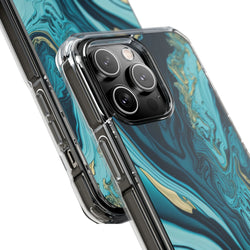 Image of Blue Marble - Magnetic Clear Impact Case