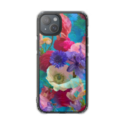 Image of Poppy Rose - Magnetic Clear Impact Case