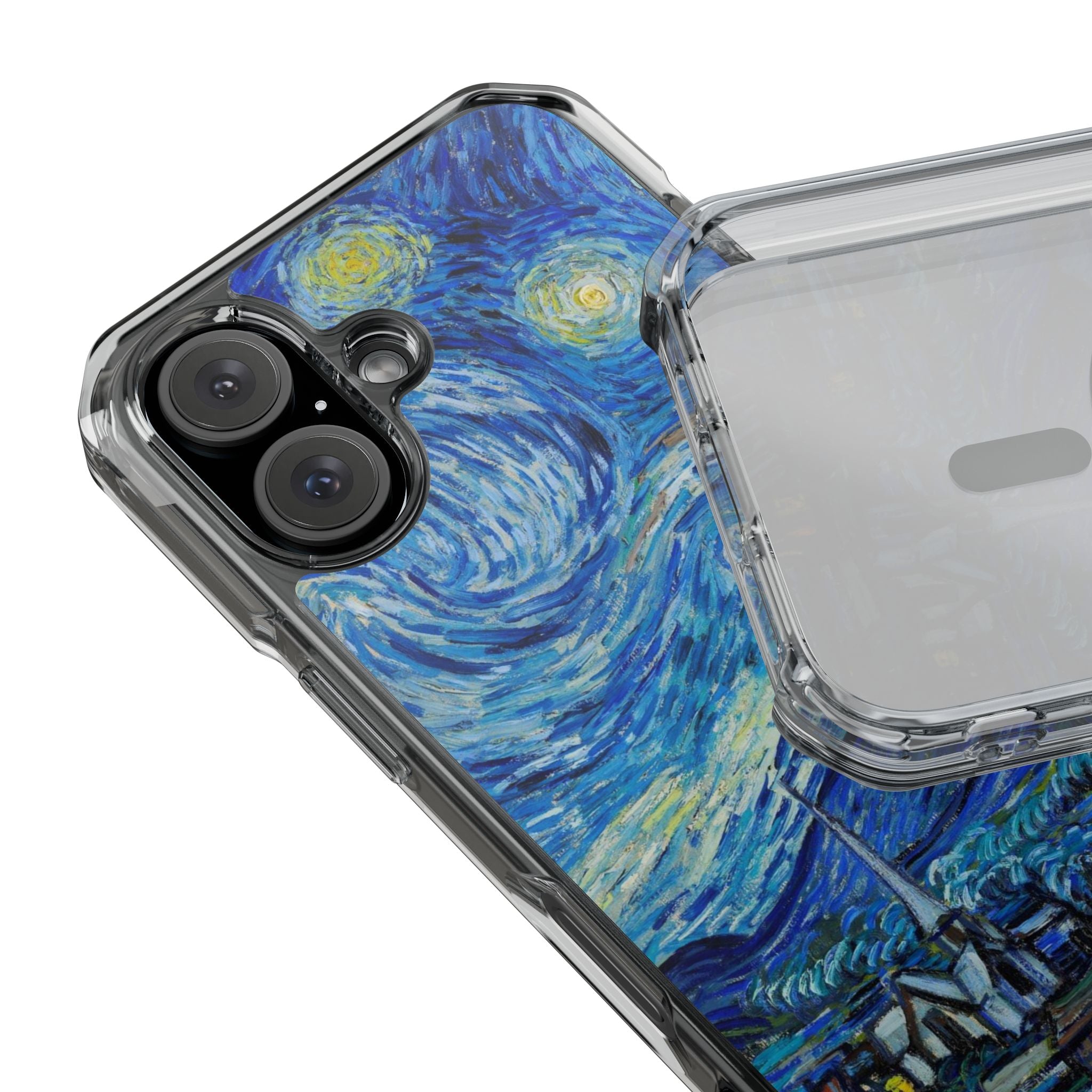 Vincent Van Gogh's The Starry Night - Magnetic Clear Impact Case