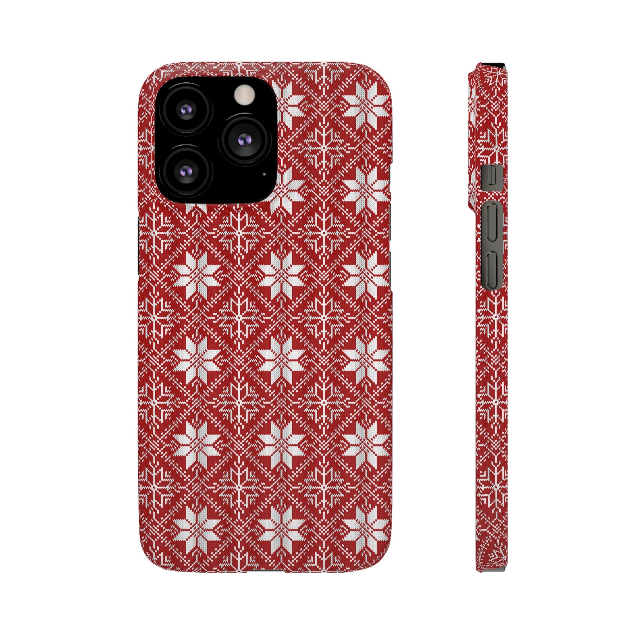 Snow Flake - Snap Case