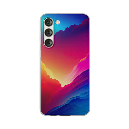 Rainbow Clouds - Flexi Case