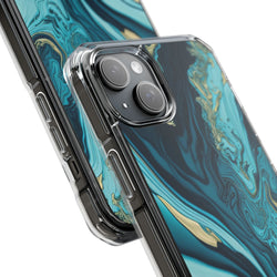 Image of Blue Marble - Magnetic Clear Impact Case