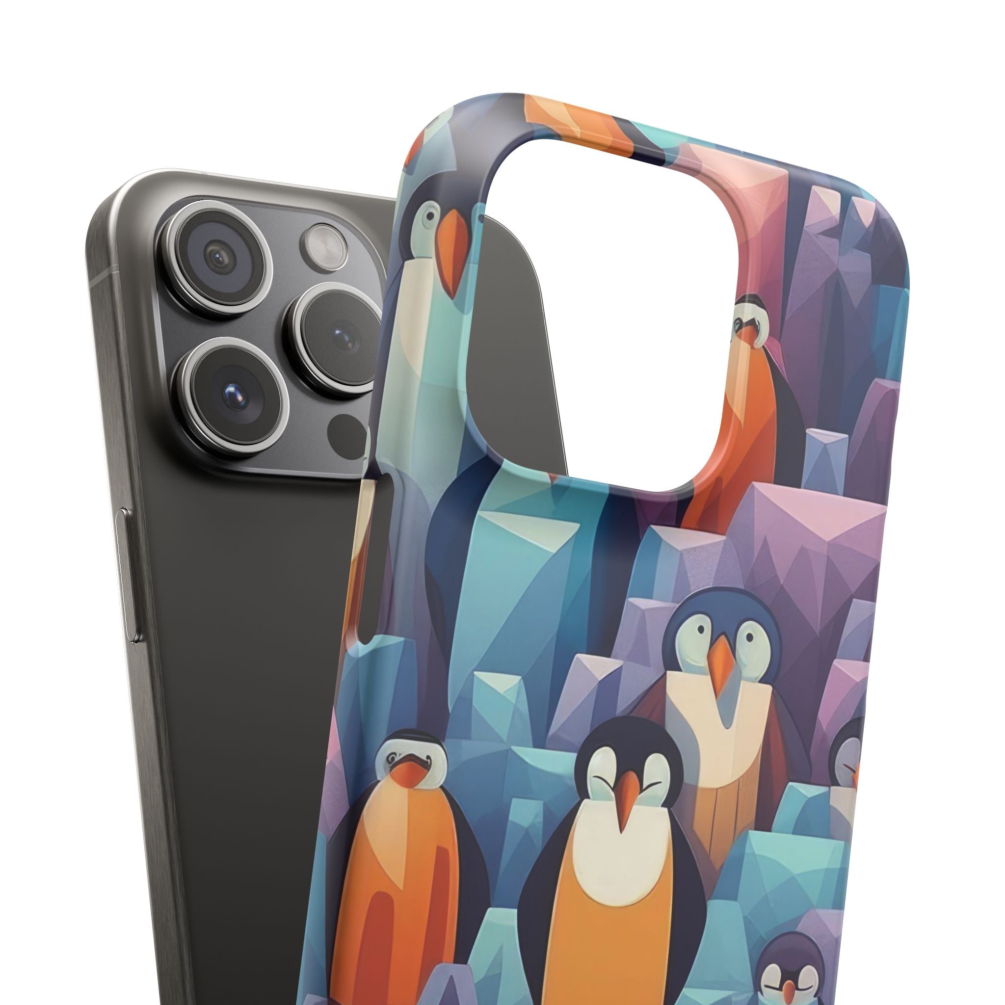 Penguin Family - Snap Case