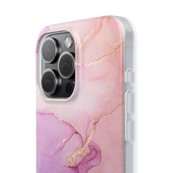 Image of Pink Marble - Flexi Case