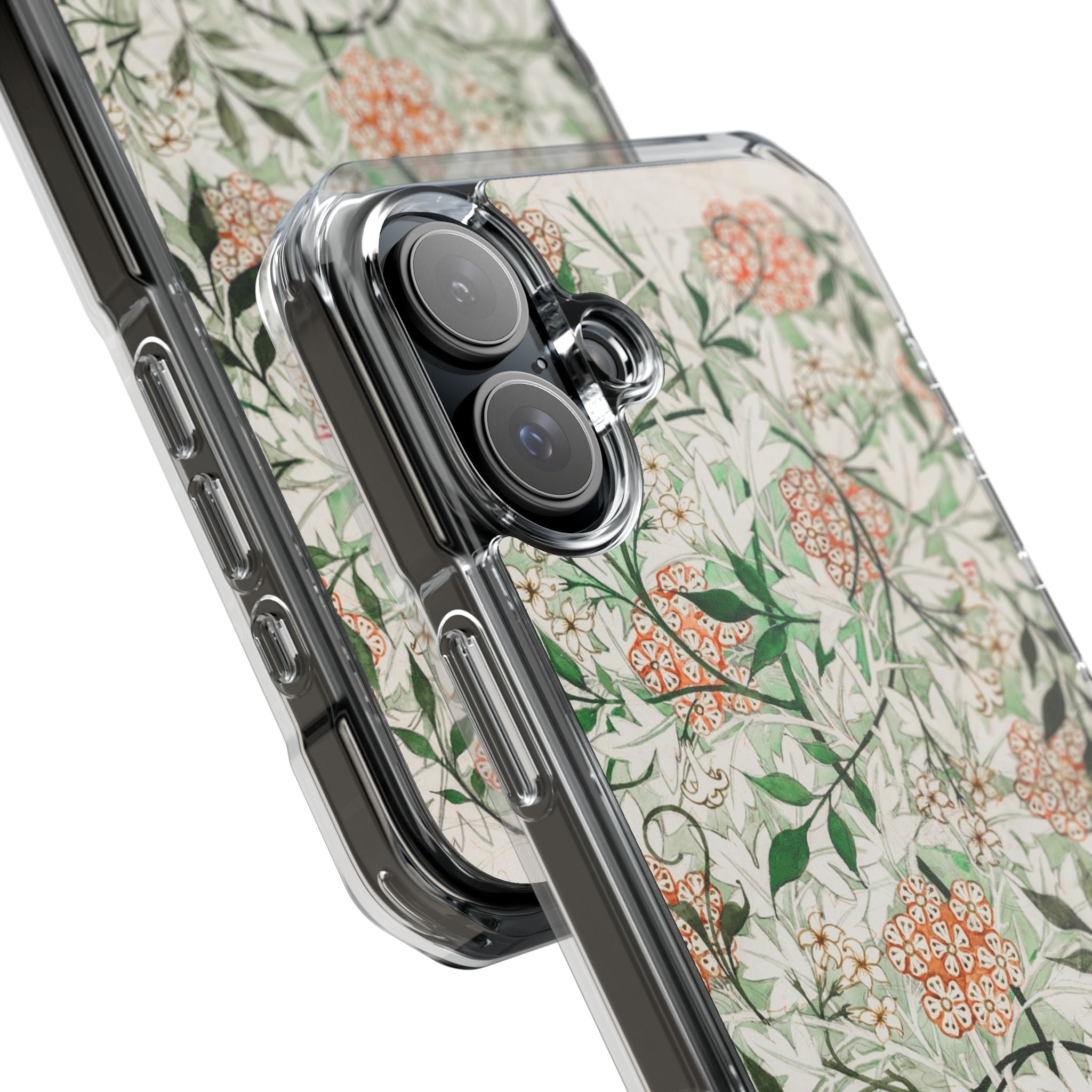 William Morris's (1834-1896) famous Jasmine pattern artwork - Magnetic Clear Impact Case