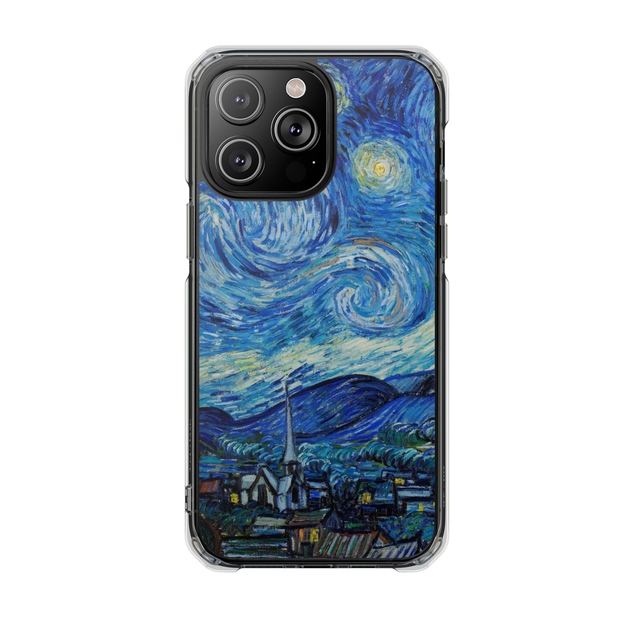 Vincent Van Gogh's The Starry Night - Magnetic Clear Impact Case