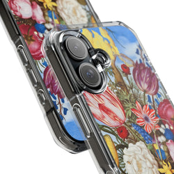 Image of Bouquet of Flowers by Ambrosius Bosschaert - Magnetic Clear Impact Case