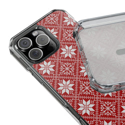 Image of Snow Flake - Magnetic Clear Impact Case