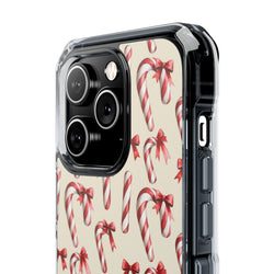 Image of Candy Cane Lane - Magnetic Clear Impact Case