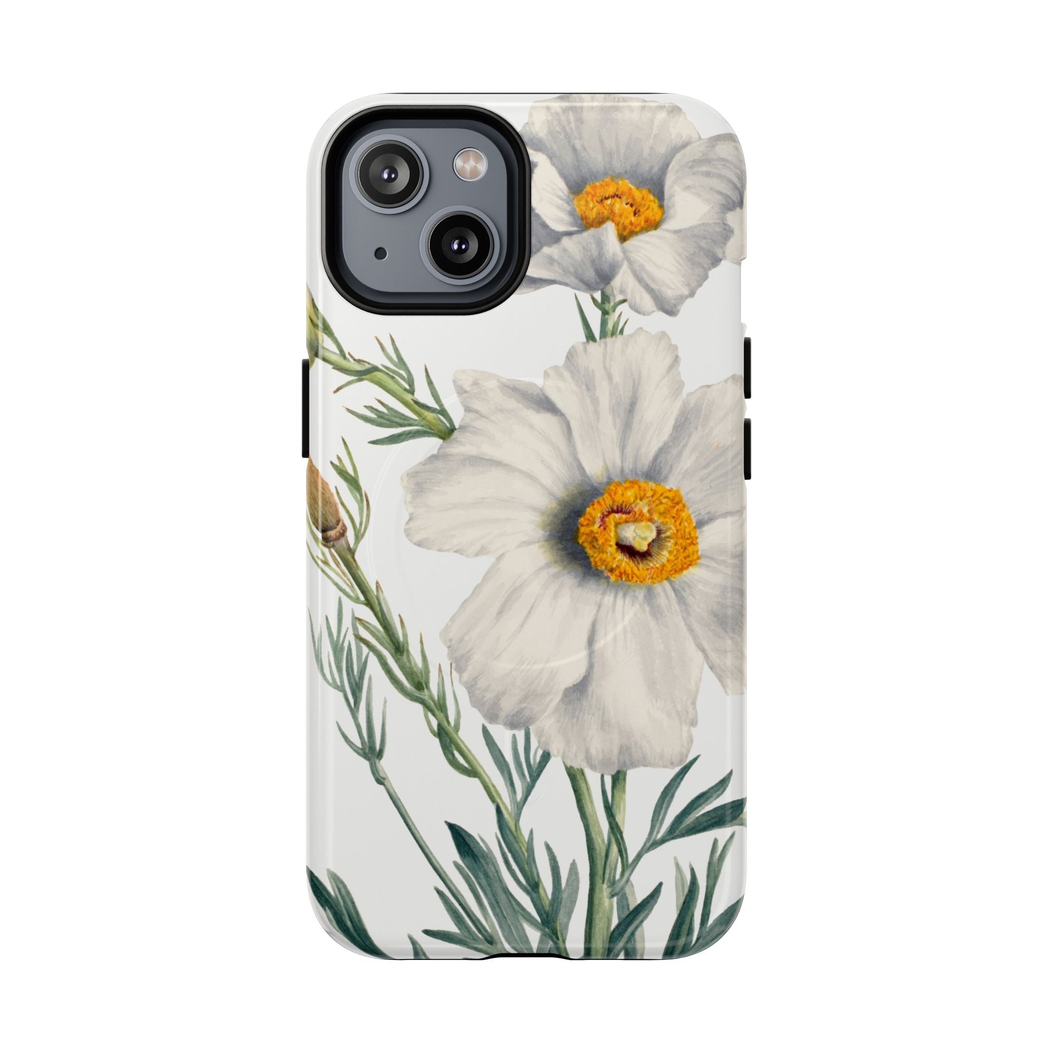 Matilija Poppy by Mary Vaux Walcott - Tough Magnetic Case