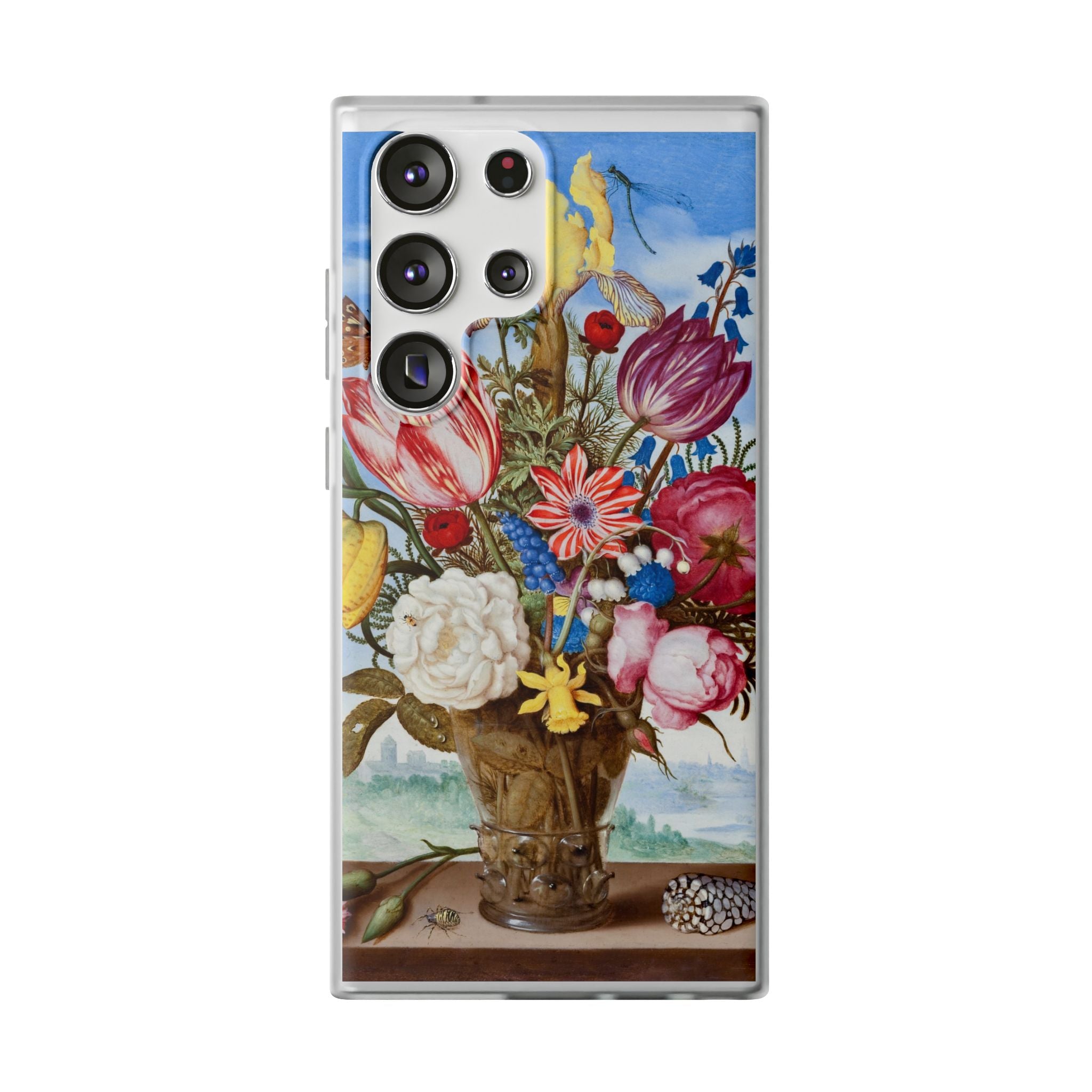 Bouquet of Flowers by Ambrosius Bosschaert - Flexi Case