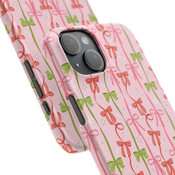 Image of Christmas Ribbon - Snap Case