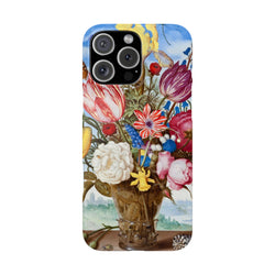 Image of Bouquet of Flowers by Ambrosius Bosschaert - Snap Case