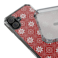 Image of Snow Flake - Magnetic Clear Impact Case