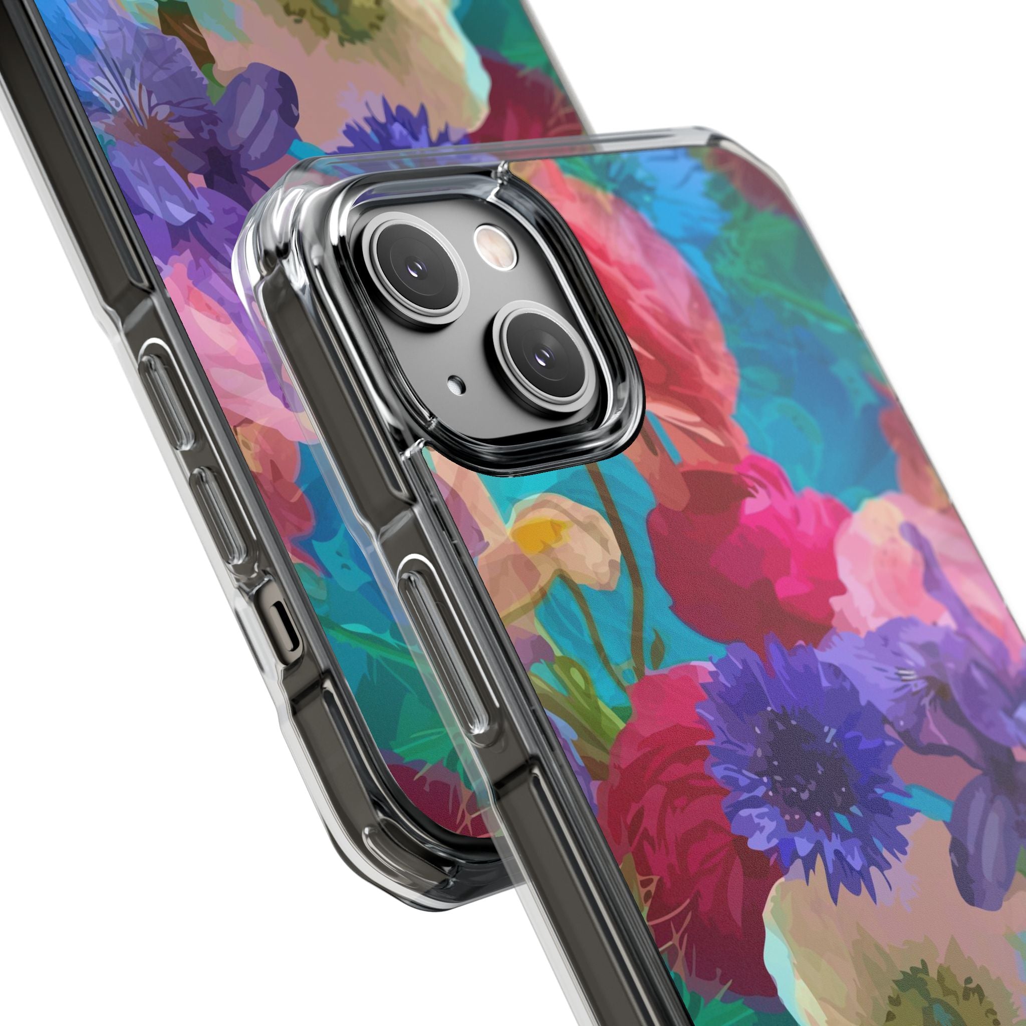 Poppy Rose - Magnetic Clear Impact Case