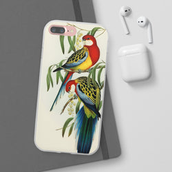 Image of Rosehill Parakeet by Elizabeth Gould - Flexi Case