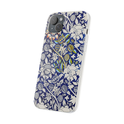 William Morris's Watercolour for Printed Fabric Design Wey (1882-1883) - Flexi Case