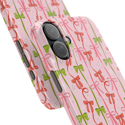 Image of Christmas Ribbon - Snap Case