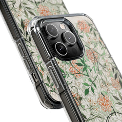 Image of William Morris's (1834-1896) famous Jasmine pattern artwork - Magnetic Clear Impact Case