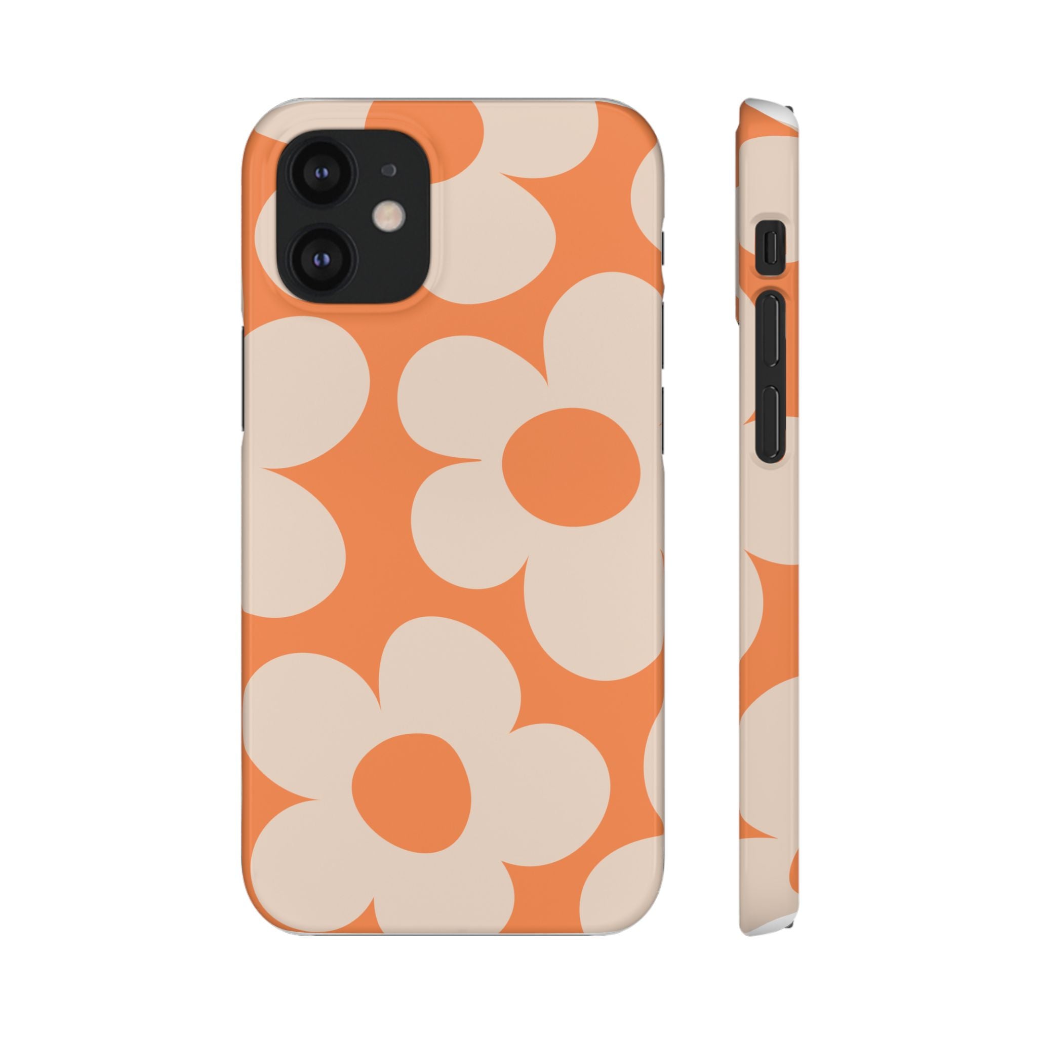 Retro Flowers - Snap Case