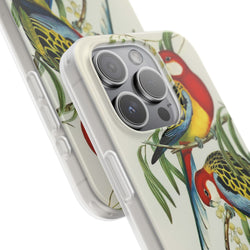 Image of Rosehill Parakeet by Elizabeth Gould - Flexi Case