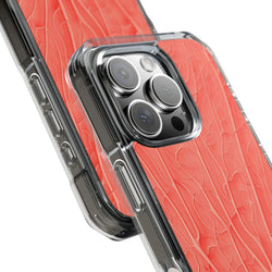 Image of Coral - Magnetic Clear Impact Case