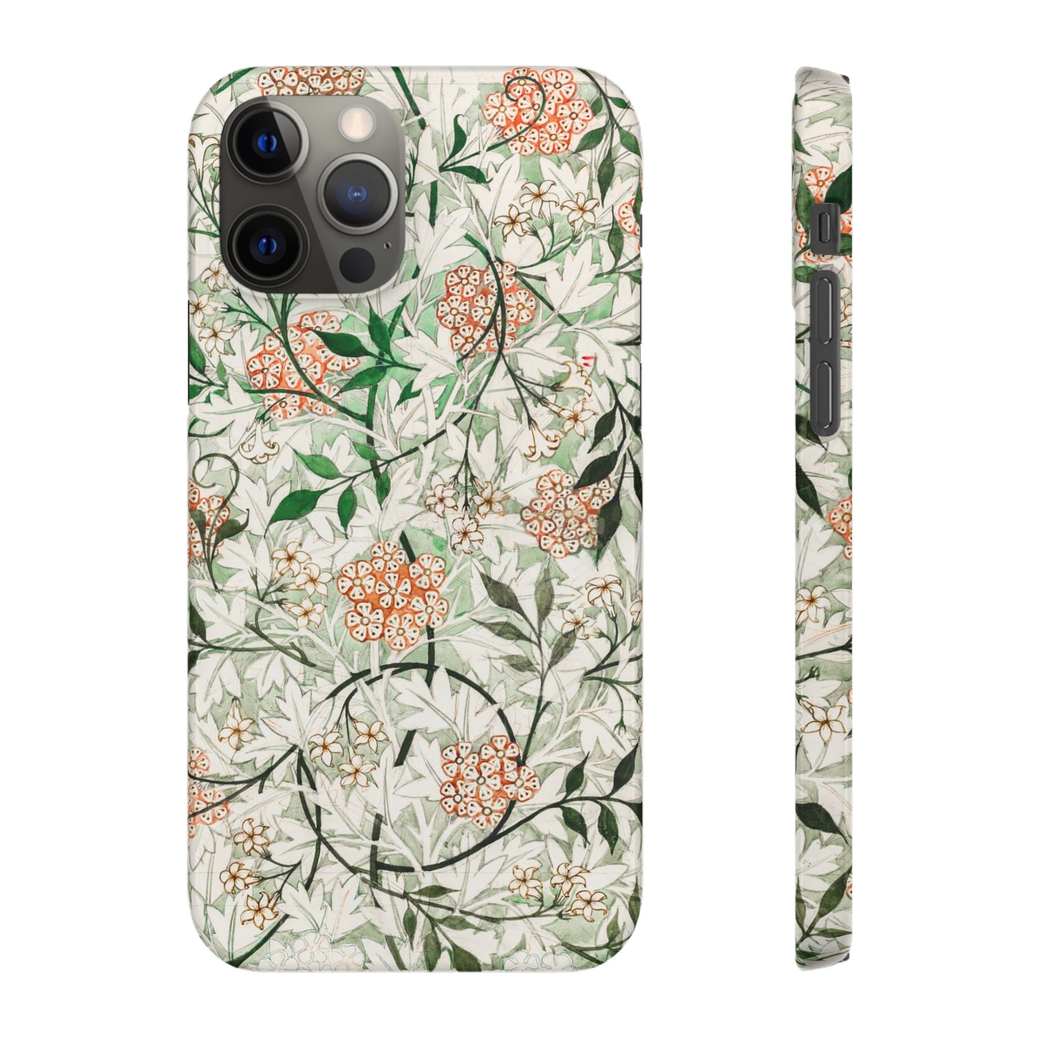 William Morris's (1834-1896) famous Jasmine pattern artwork - Snap Case