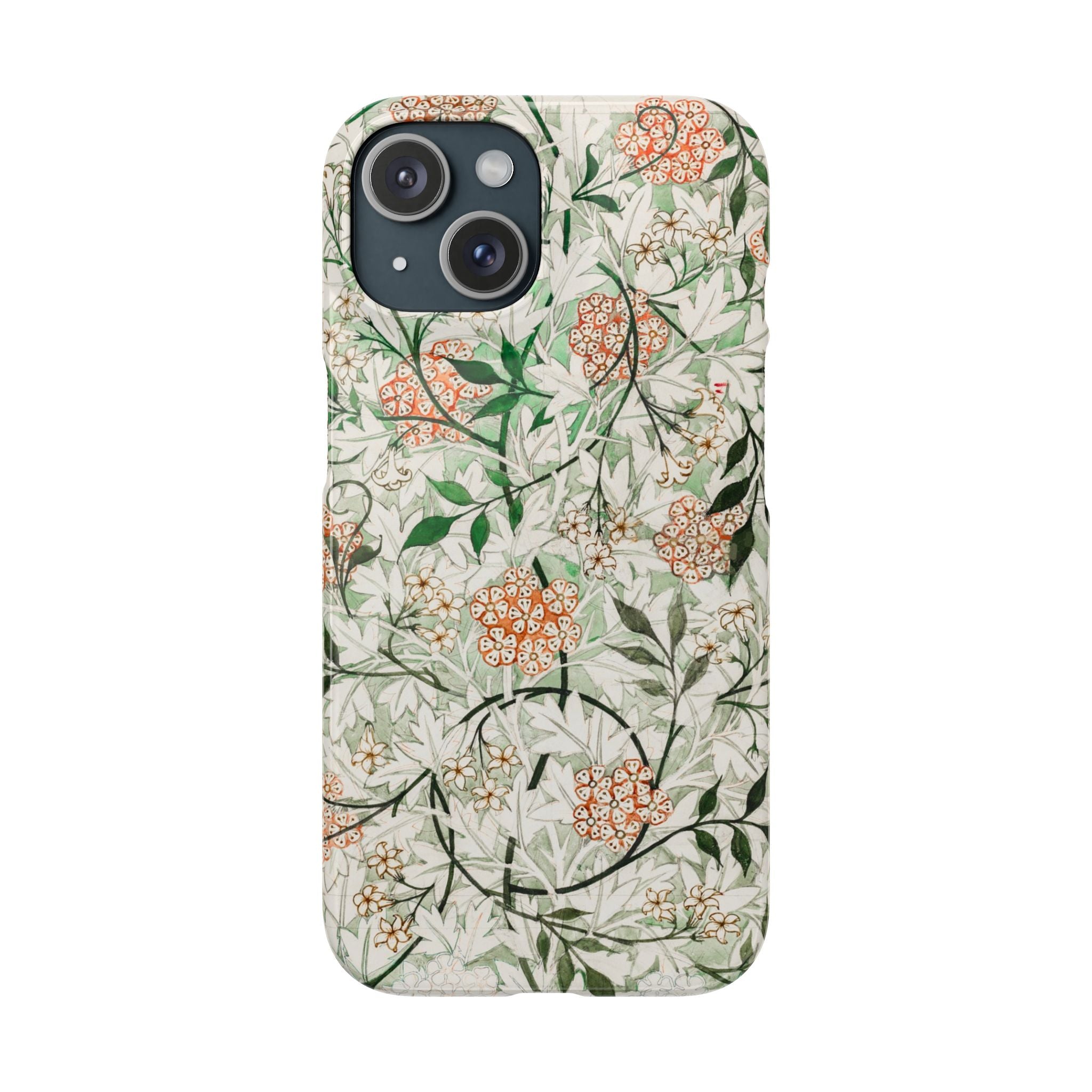 William Morris's (1834-1896) famous Jasmine pattern artwork - Snap Case