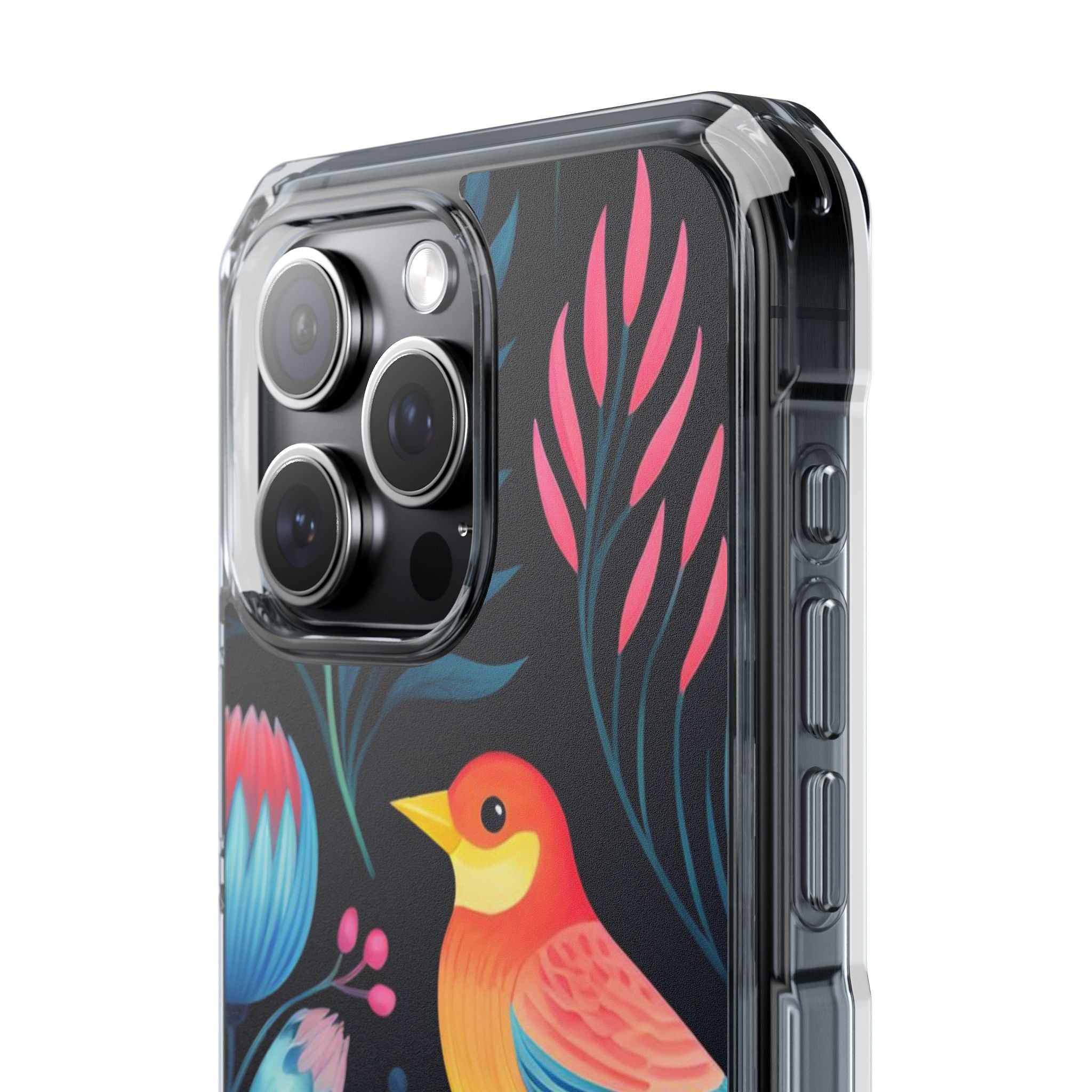 Bright Birds - Magnetic Clear Impact Case