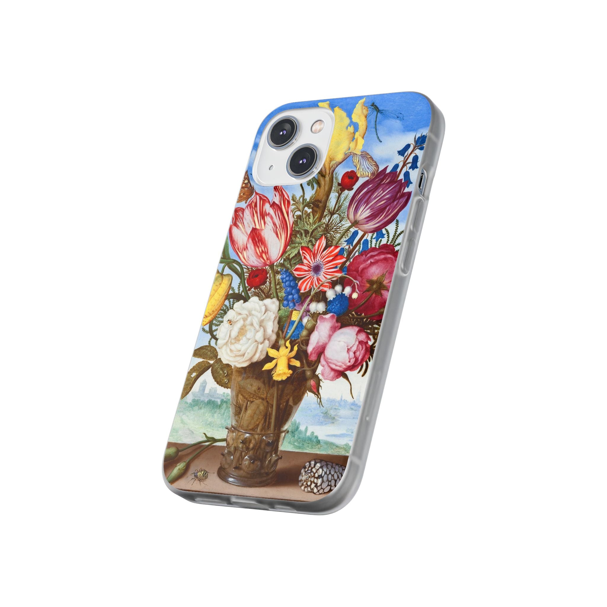 Bouquet of Flowers by Ambrosius Bosschaert - Flexi Case