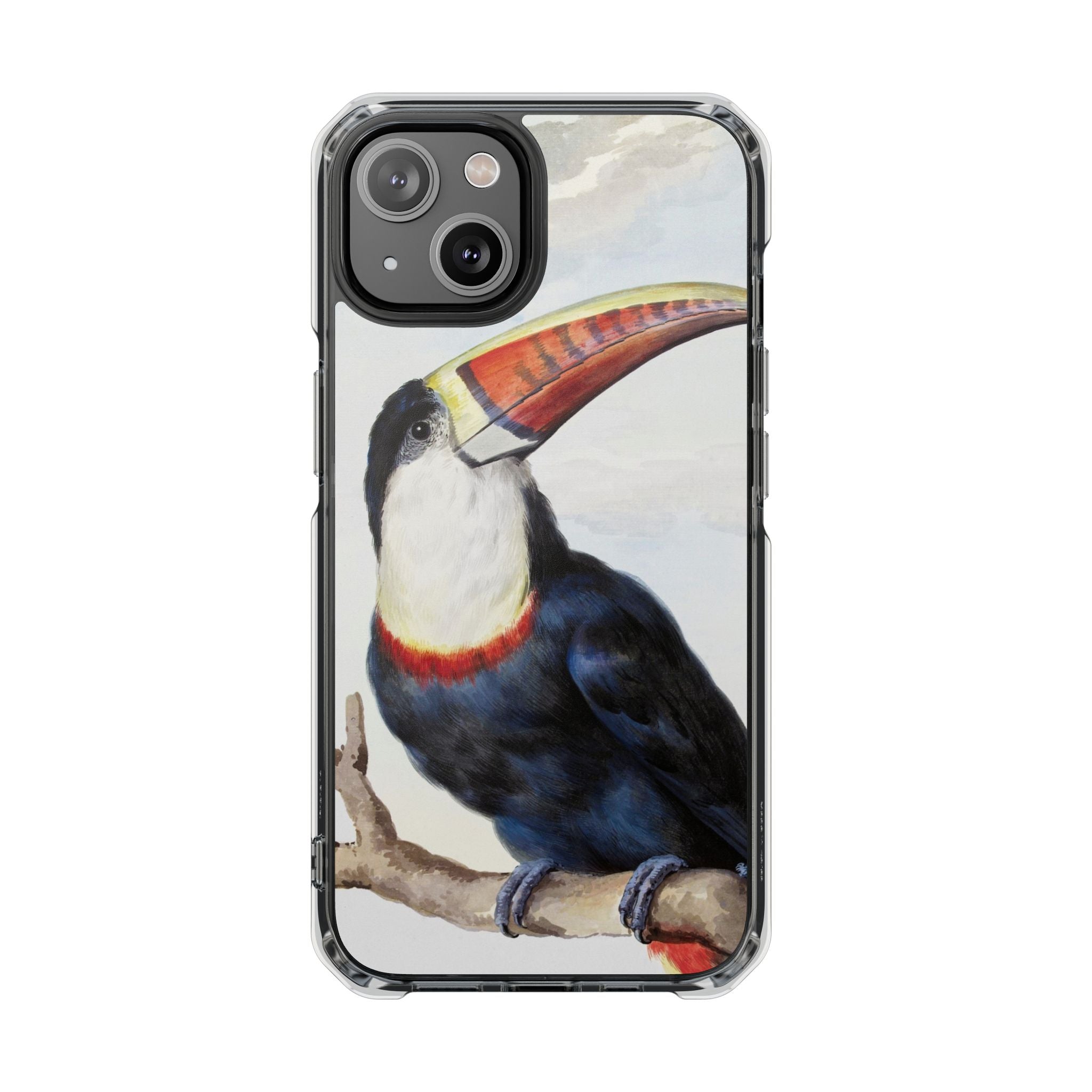 Red-billed Toucan (1748) - Magnetic Clear Impact Case